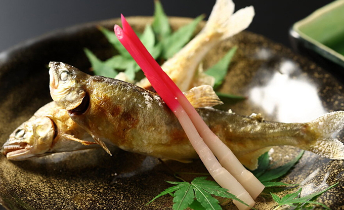 季節限定　鮎の塩焼き